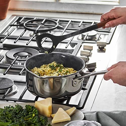 STAUB 40503-108 Risotto Kaşık, Silikon, Mat Siyah