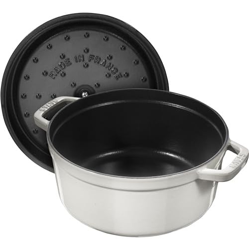 Staub Döküm Tencere Yuvarlak 26 cm Beyaz