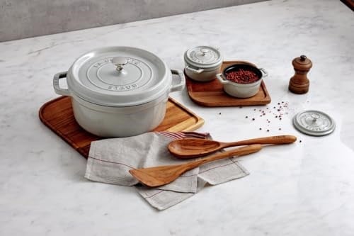 Staub Döküm Tencere Yuvarlak 26 cm Beyaz
