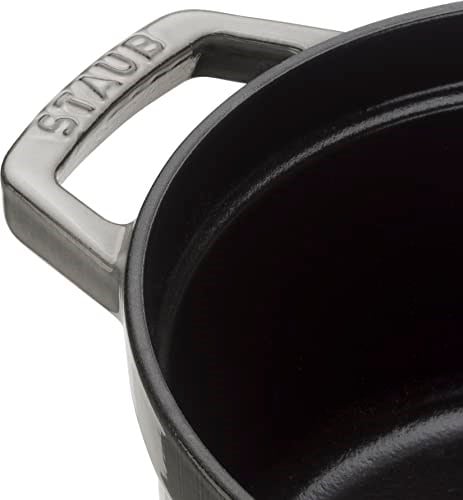Staub La Cocotte Döküm Tencere, Demir, Gri