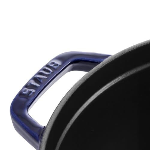 Staub La Cocotte Döküm Tencere, Döküm Demir, Lacivert - Bedenler: 22 cm, 34 cm