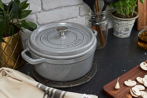 Staub La Cocotte Döküm Tencere, Grafit Gri