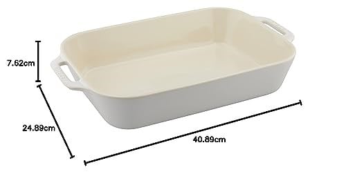 Staub Seramik Dikdörtgen Fırın Kabı