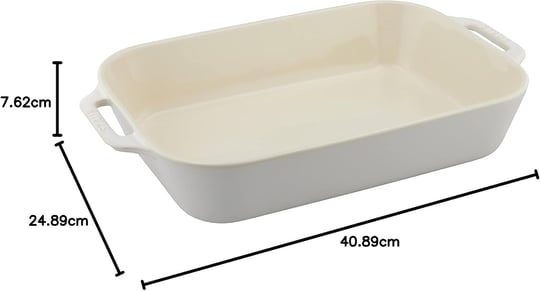 Staub Seramik Dikdörtgen Fırın Kabı