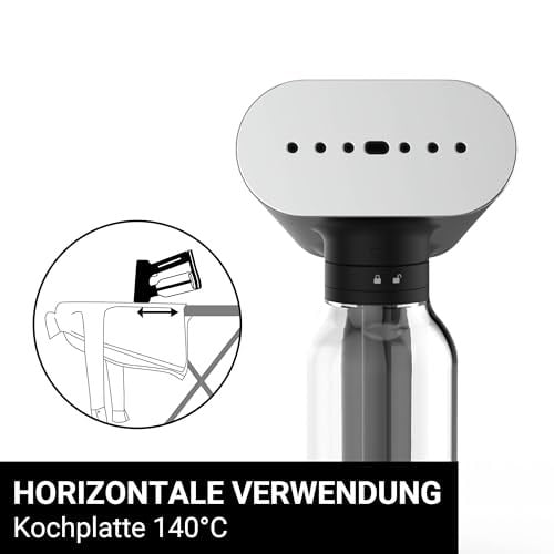 STEAMONE - Steamer buharlı düzleştirici 2000 W, 33 g/dk – taşınabilir ütü – kapasite 400 ml – kirleri%99,99 giderir – 30 saniye içinde hazır – kablo 3 m – ultra kompakt format – EUXL400V2