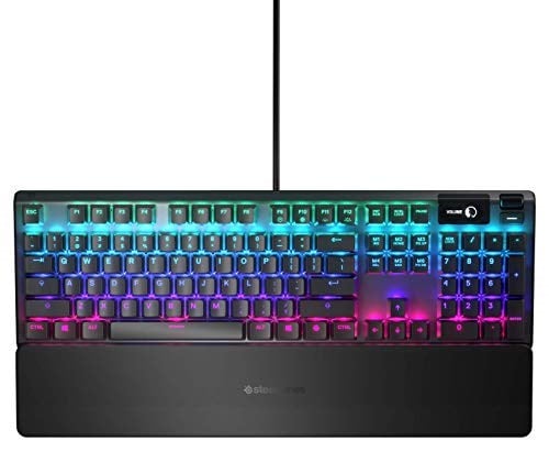 Steelseries Apex 5 Hibrit Mekanik Gaming Klavye, Her Tuş İçin Rgb Aydınlatma, Oled Ekran, Türkçe QWERTY