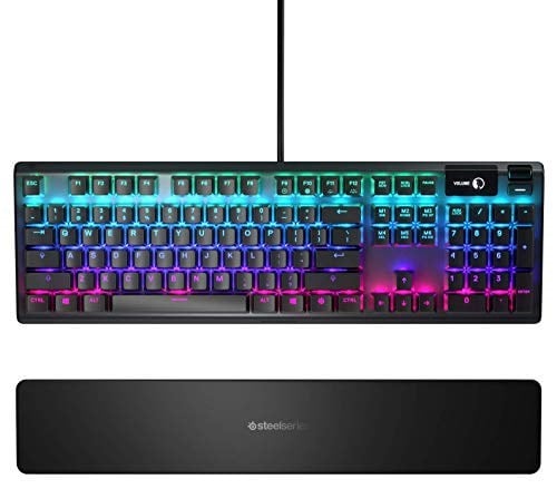 Steelseries Apex 5 Hibrit Mekanik Gaming Klavye, Her Tuş İçin Rgb Aydınlatma, Oled Ekran, Türkçe QWERTY