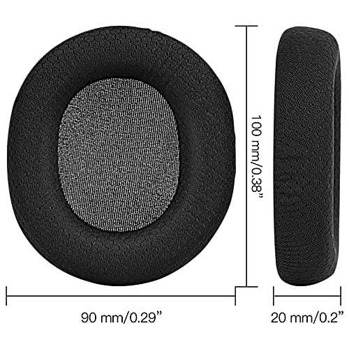 SteelSeries Arctis 7, Arctis 5 kulak pedleri için kulak yastığı, yedek kulak yastığı, SteelSeries Arctis 7 Arctis 5 Arctis 3 oyun kulaklığı ile uyumlu (Arctis 7 kulak yastığı)