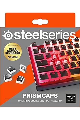 SteelSeries PrismCaps – Çift Taraflı Tuş Seti, 