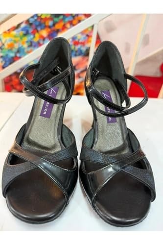 STEEP TANGO, DANS VE SALON AYAKKABISI 8,5 CM 13 PONT KADEH MODEL TOPUK KAPALI
