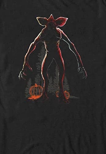 Stranger Things Haunted Night Bisiklet Yaka Tişört Erkek