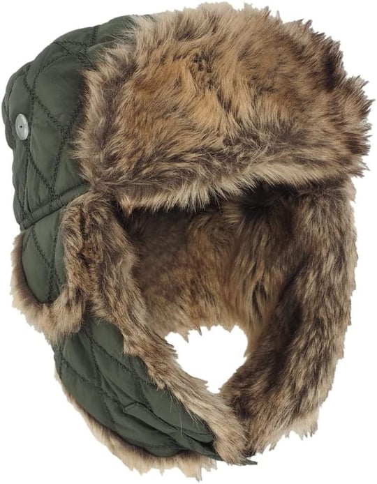 Sturm Kürklü Pilot Sapka SİYAH - Bedenler: S, M, L, X-Large