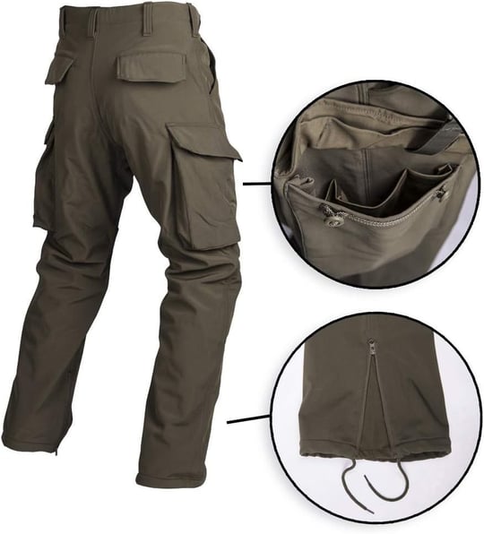 STURM SOFTSHELL HOSE YESIL PANTOLON