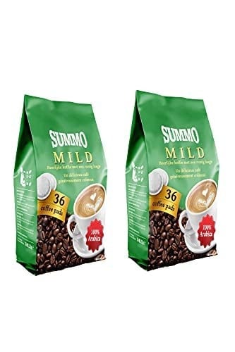 Summo Mild Philips Senseo Pod Kahve Kapsülü 72’li Avantaj Paketi (36X2 Paket)