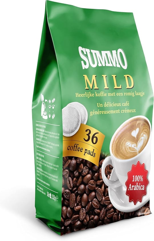 Summo Philips Senseo Mild Kahve Pod Kapsülü 36’lı Paket
