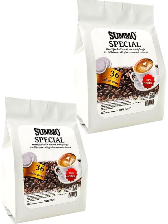 Summo Pods Special 72’li Avantaj Paketi (36X2) Senseo Pad Kahve Kapsülü