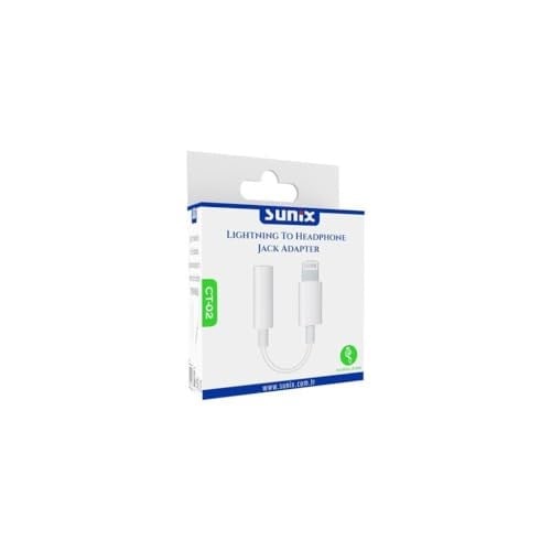 Sunix Lightning to 3.5mm AUX Dönüştürücü CT-02