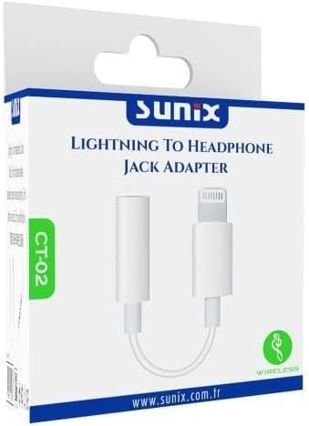 Sunix Lightning to 3.5mm AUX Dönüştürücü CT-02