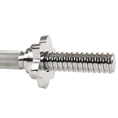 Sunny Health & Fitness STDBH-14 dambıl çubuğu, krom, 35,6 cm