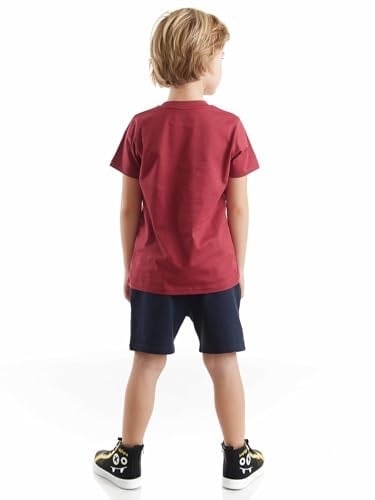 Süper Güçlü Erkek Çocuk T-shirt Şort Takım