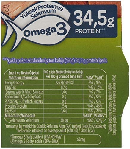 SuperFresh Konserve Ton Zeytinyağlı 75 Gr 3lü Paket