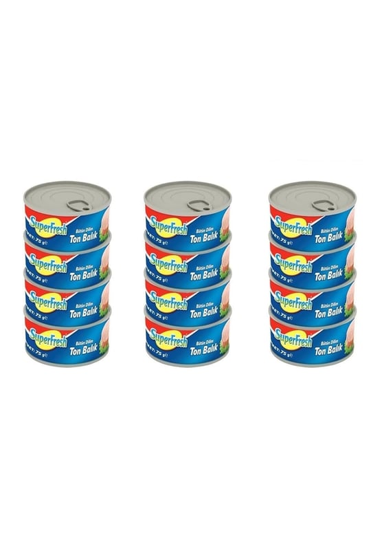 Superfresh Ton Balığı 75 Gr X 12 Adet