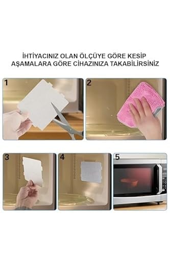 Supervac Fakir MW80200 ile Uyumlu Döner Tabla Altlığı & Yansıtıcı Plaka Seti, Gri