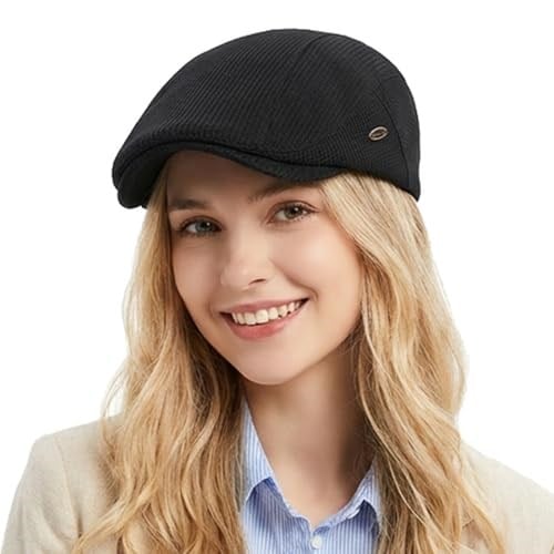 Sürgülü bere, erkek, ayarlanabilir bere, sonbahar, kış, siperli şapka, düz şapka, erkek sürüş Cabbie Hunter şapka, bere Newsboy kepi