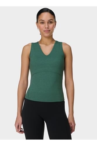 Sweaty Betty SB9883B-12837 GAIA V-NECK TANK U Yaka Regular Fit Atlet, 5003271315
