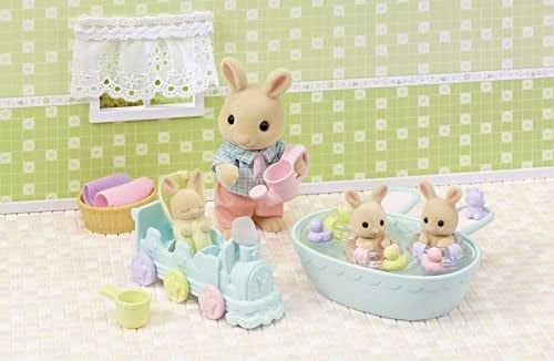 Sylvanian Families Epoch ESF5707 Üçüzler Banyo Seti Oyuncak