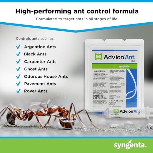 Syngenta - Advion Ant Gel Bait 4x30g Tüp, 4 Uç ve 4 Piston (60438)