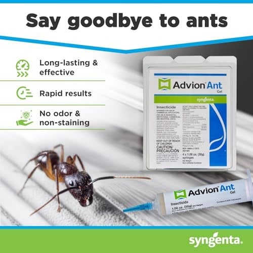 Syngenta - Advion Ant Gel Bait 4x30g Tüp, 4 Uç ve 4 Piston (60438)
