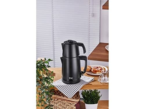 TAÇ KEYFİDEM ÇAY MAKİNASI MAT SİYAH