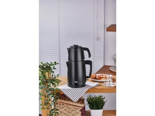 TAÇ KEYFİDEM ÇAY MAKİNASI MAT SİYAH