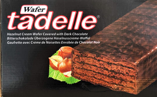 Tadelle Çikolatalı Gofret 35 gr 24lü
