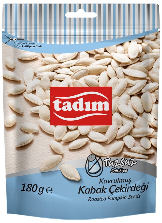 Tadım Kabak Çekirdeği Tuzsuz 180 Gr