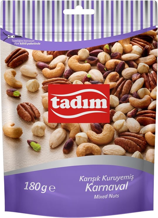 Tadım Karışık Kuruyemiş Karnaval 180 Gr