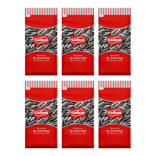 Tadim Kavrulmuş Ayçekirdeği Siyah, 180 gr, 6 Adet