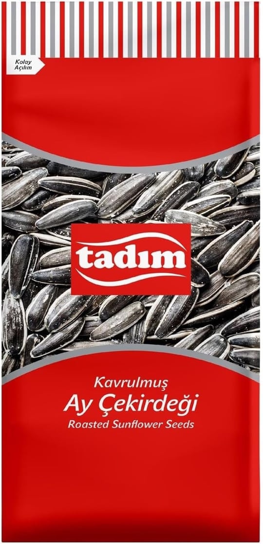 Tadim Kavrulmuş Ayçekirdeği Siyah, 180 gr, 6 Adet