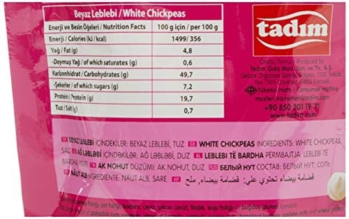 Tadım Leblebi Beyaz 180 Gr 2li paket