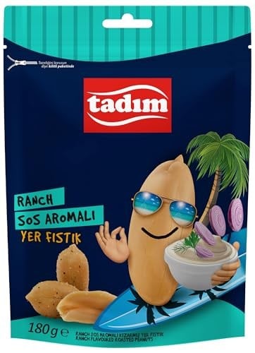 Tadım Yer Fıstığı Ranch Soslu 180 Gr