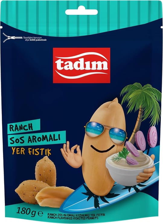 Tadım Yer Fıstığı Ranch Soslu 180 Gr