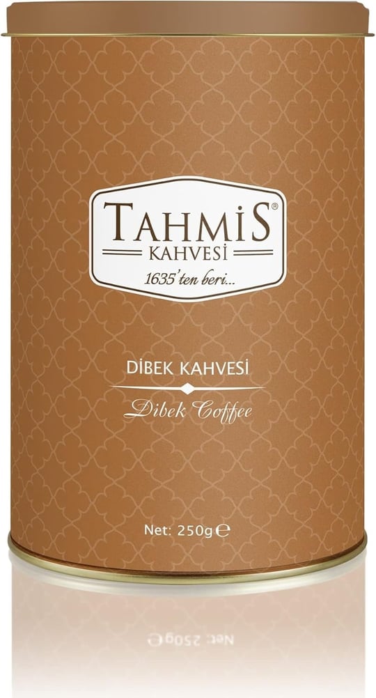 Tahmis Sade Dibek Kahvesi 250 Gr Teneke