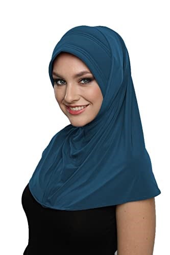Takmatik Sade Hazır Türban Tesettür Havuz Bonesi Namaz Örtüsü