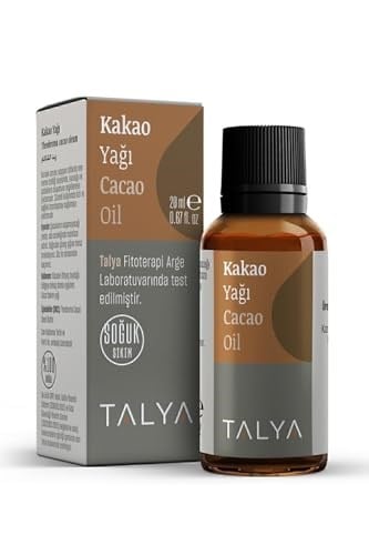 Talya Kakao Yağı, Soğuk Sıkım,%100 Saf Ve Doğal, Doğal Bronzluk, 20 ml - Seçenekler: AROMASIZ, AROMASIZ (3 paketi)