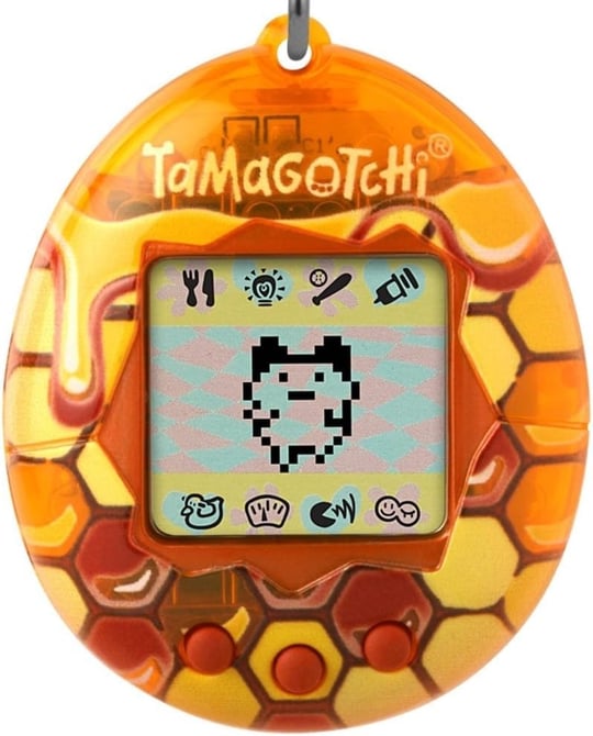 Tamagotchi Orijinal Sanal Bebek - Pink Glitter - Seçenekler: Pink Glitter, Ginjirotchi Çizgi Romanı, Bal Peteği...