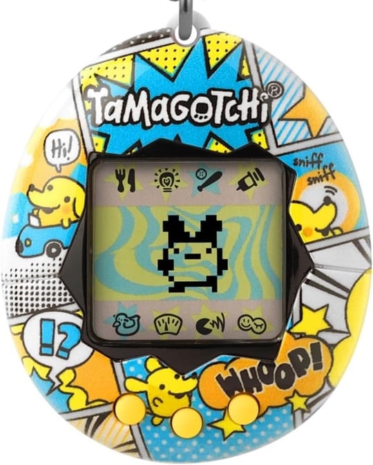 Tamagotchi Orijinal Sanal Bebek - Pink Glitter - Seçenekler: Pink Glitter, Ginjirotchi Çizgi Romanı, Bal Peteği...