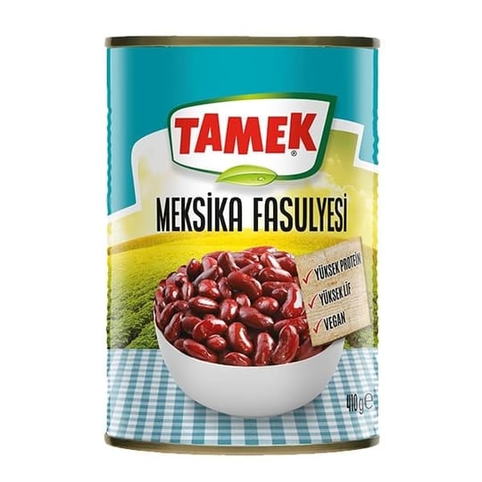 TAMEK HAŞLANMIŞ MEKSİKA FASULYESİ 410 g