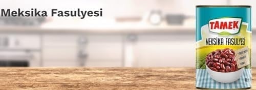TAMEK HAŞLANMIŞ MEKSİKA FASULYESİ 410 g