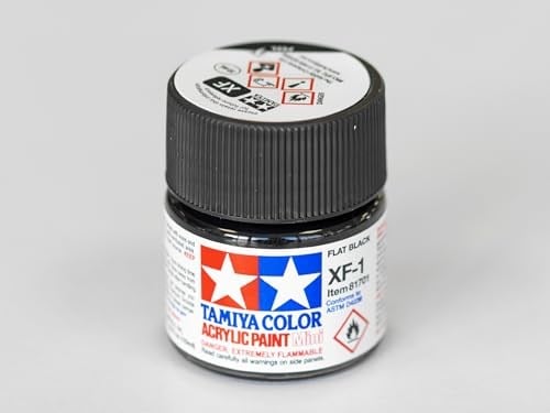 Tamiya Xf-1 Flat Black Mat Akrilik Boya (10 Ml)